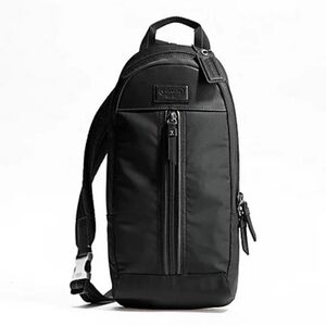 Coach Varick Nylon and Leather Sling Bag